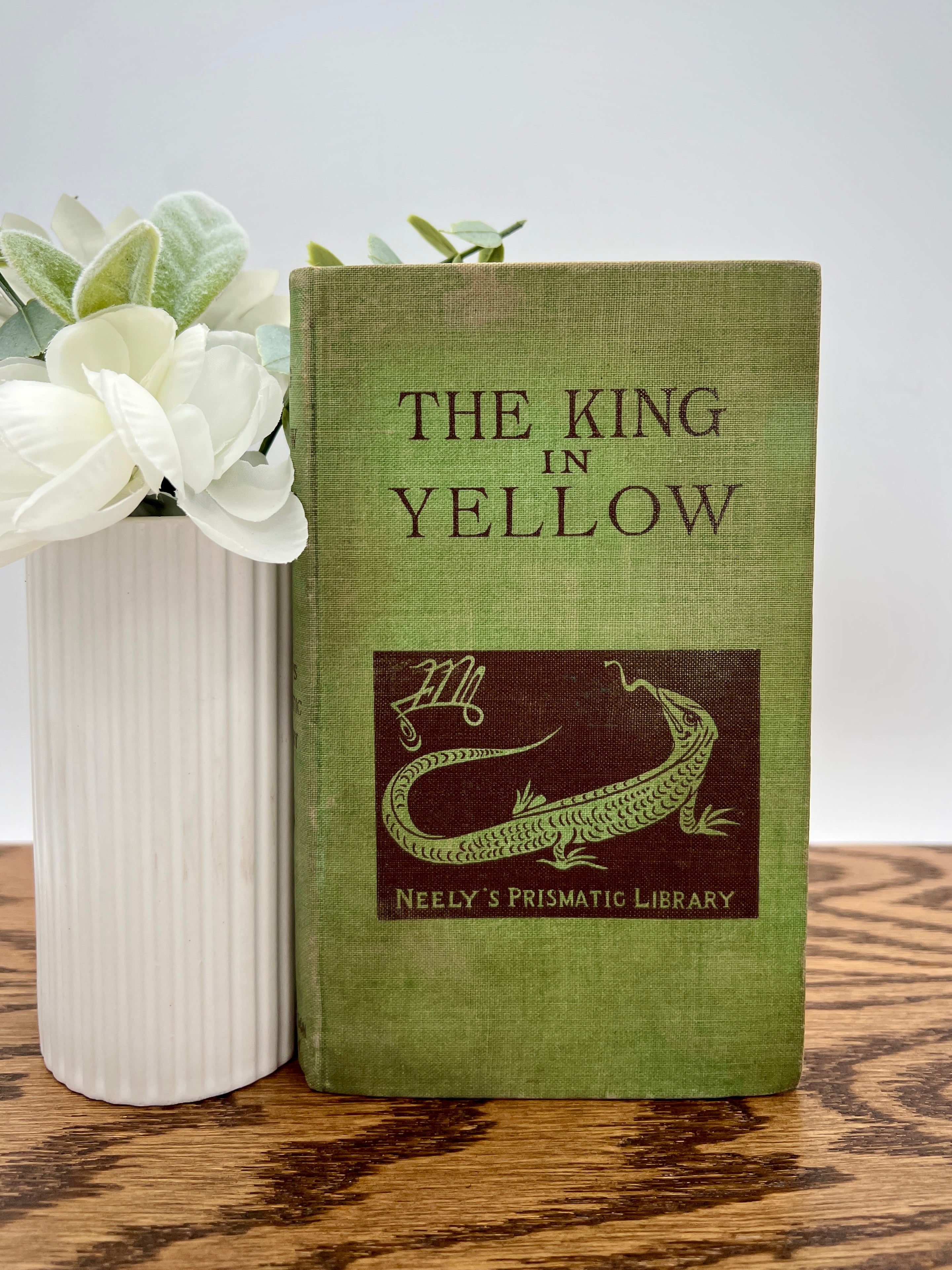 The King in Yellow - Robert Chambers, Signed and Inscribed 1895 First Edition