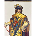 Vintage Military Uniform Prints Set of 3 Kaiserlicher Herald Artillerie