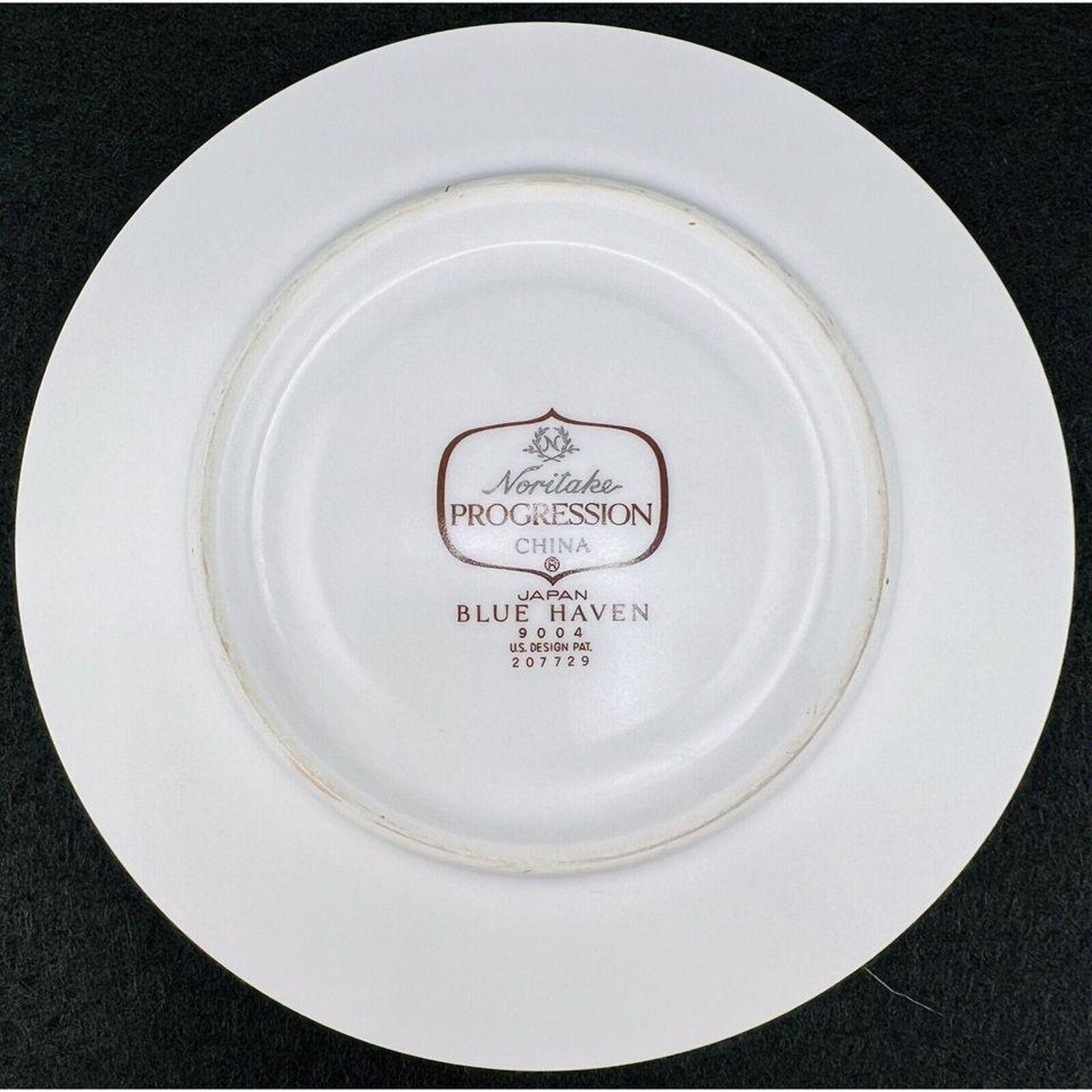 Vintage Noritake Progression Blue Haven 9004 Cup and Saucer Set