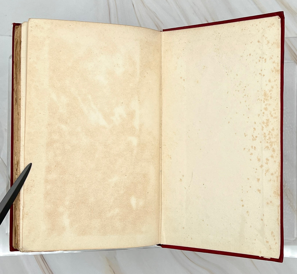 Antique red cloth hardcover book titled The Ape, the Idiot & Other People by W. C. Morrow, featuring an ornate gilt-stamped mythical dragon and gold lettering. - Photo 9