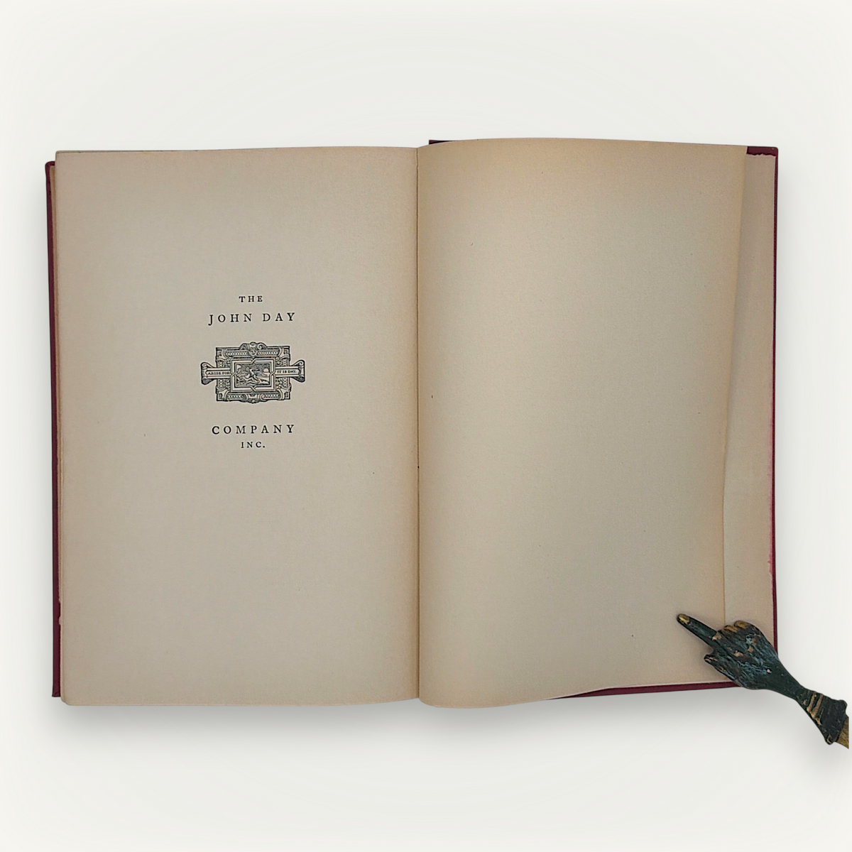 Red cloth hardcover edition of Casanova: His Known and Unknown Life, displayed flat showing the woven textile texture and vertical book cloth grain. - Photo 10