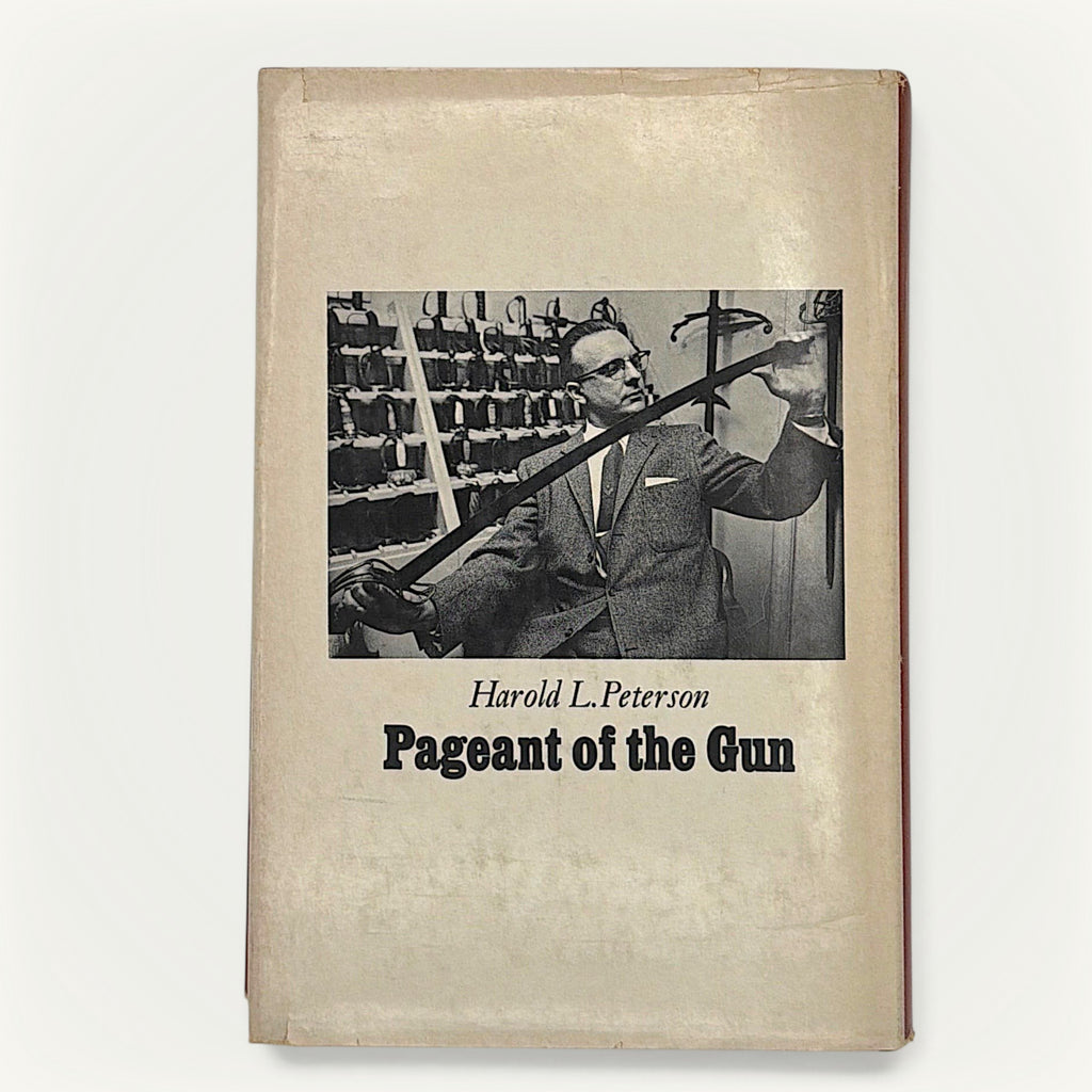 Patina & Prose 1967 first edition hardcover book Pageant of the Gun by Harold L. Peterson with original dust jacket