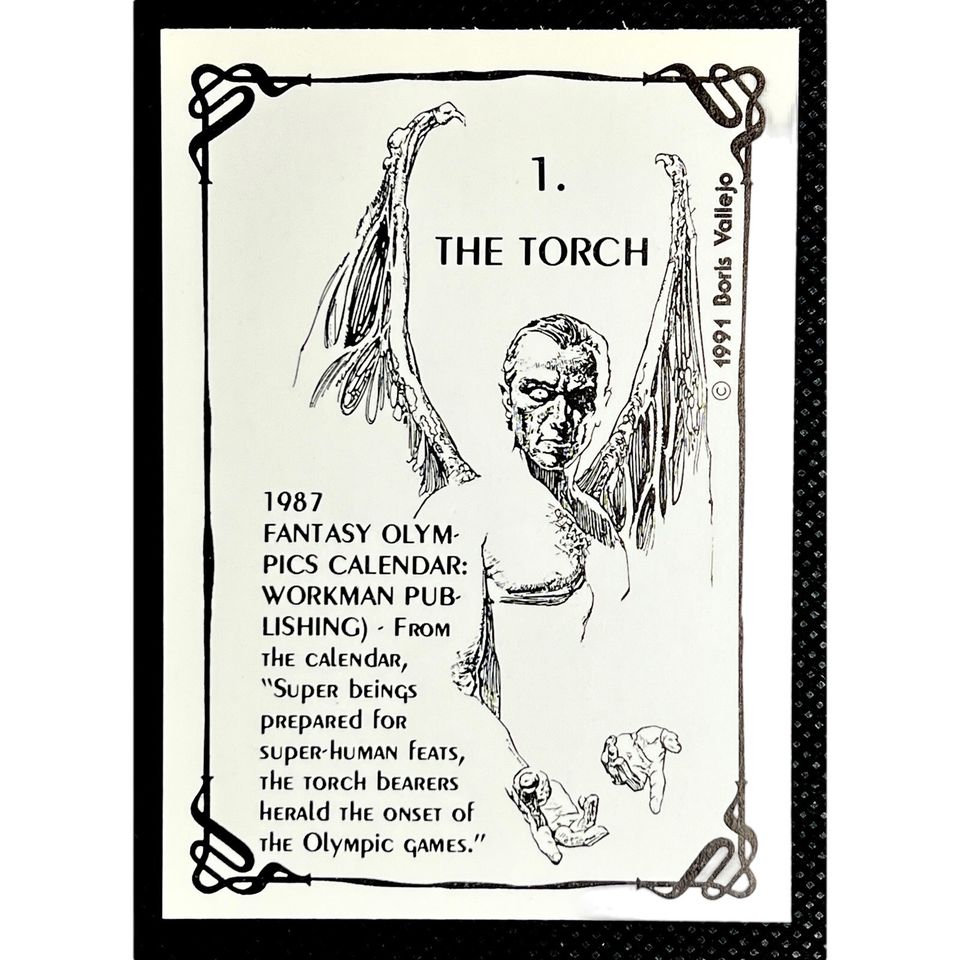 1991 Boris Vallejo Series I Complete Card Set - 90 Cards - Vibrant and Detailed