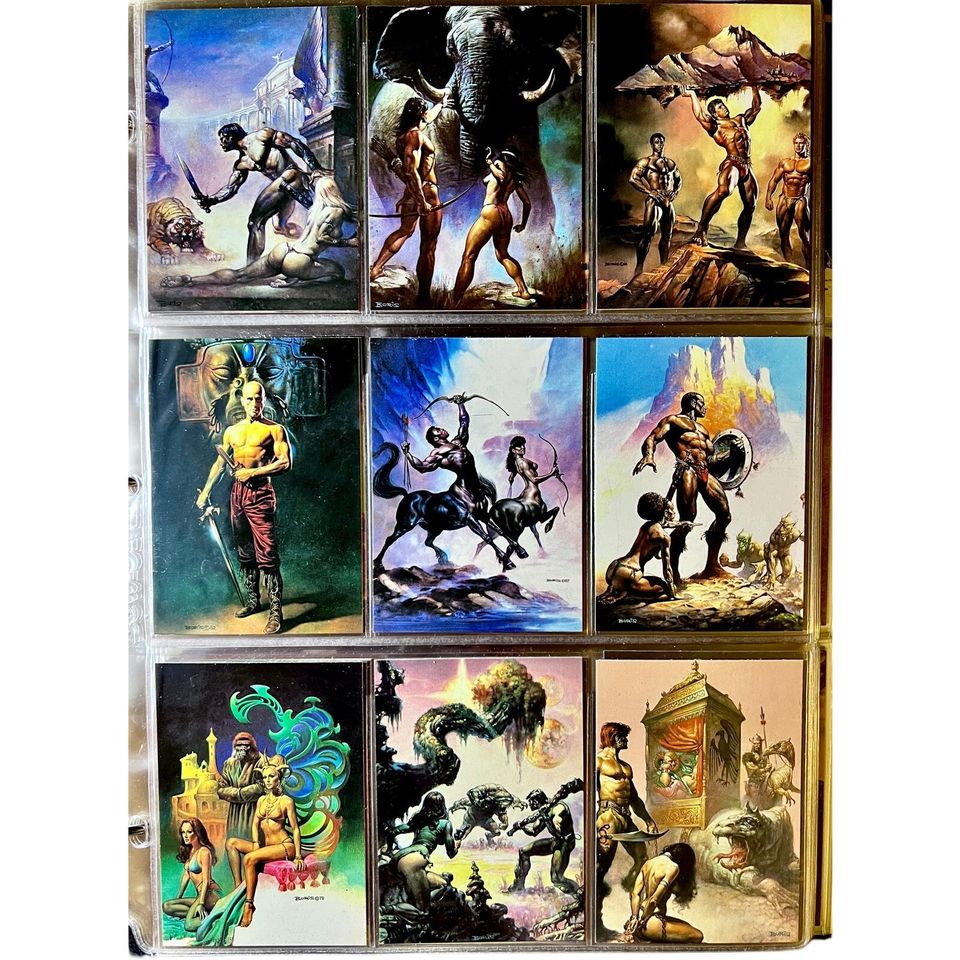 1991 Boris Vallejo Series I Complete Card Set - 90 Cards - Vibrant and Detailed