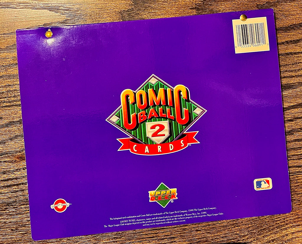 1991 Looney Tunes Comic Ball 2 Collector's Album w/ Complete Card Set (100-198)
