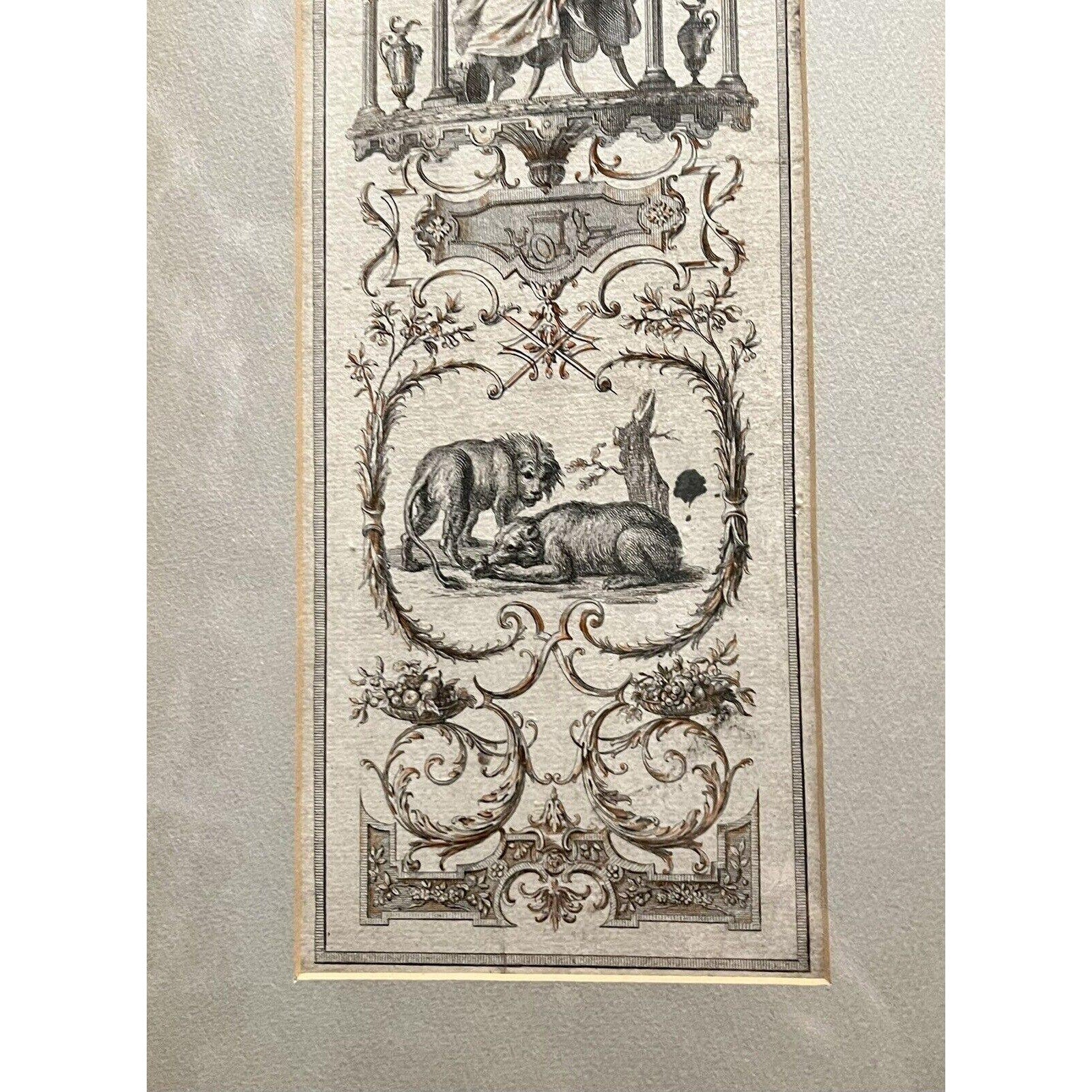 Les Doize Mois Grotesques by Claude Audran- Oct Nov Dec