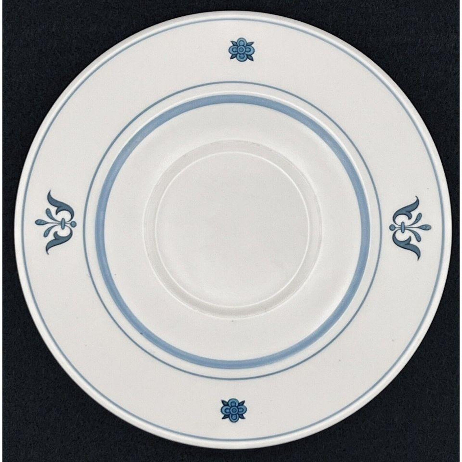 Vintage Noritake Progression Blue Haven 9004 Cup and Saucer Set
