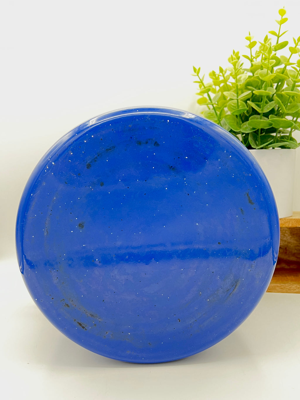 3 pc Vintage Blue Speckled Enamelware Pot Steamer, Strainer, and Lid Set