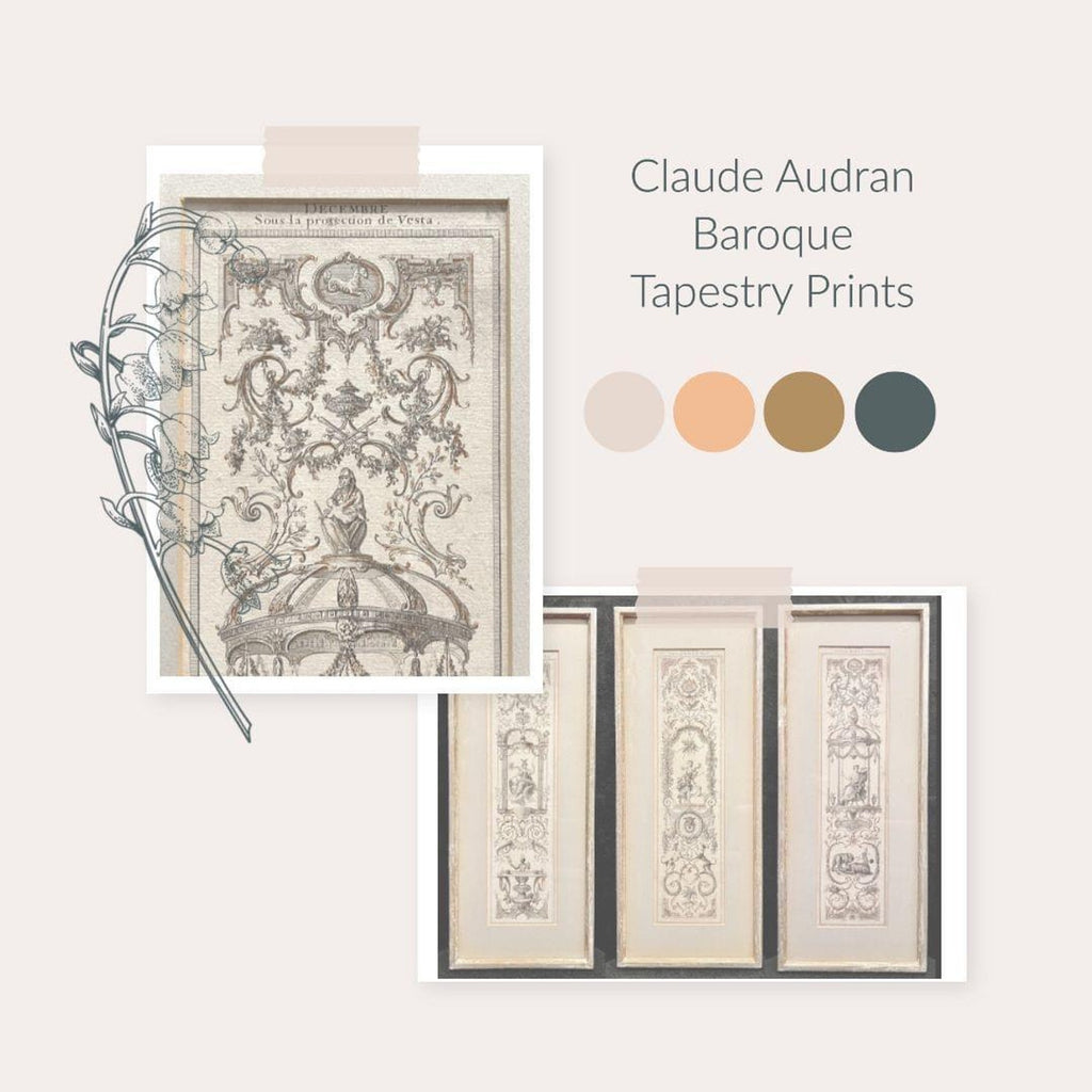 Les Doize Mois Grotesques by Claude Audran- Oct Nov Dec