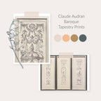 Les Doize Mois Grotesques by Claude Audran- Oct Nov Dec