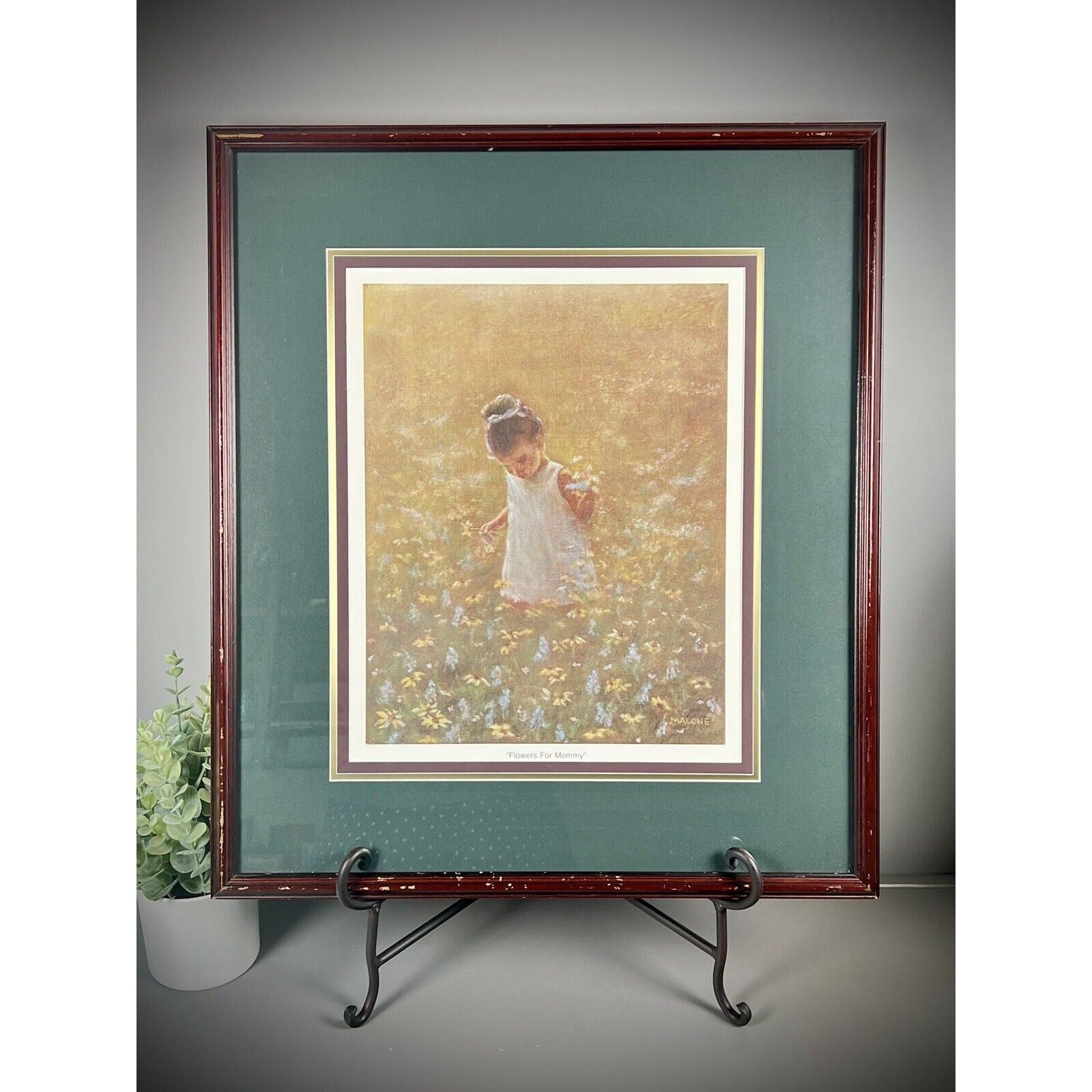 Bettye Malone Flowers For Mommy Framed Impressionist Art Print