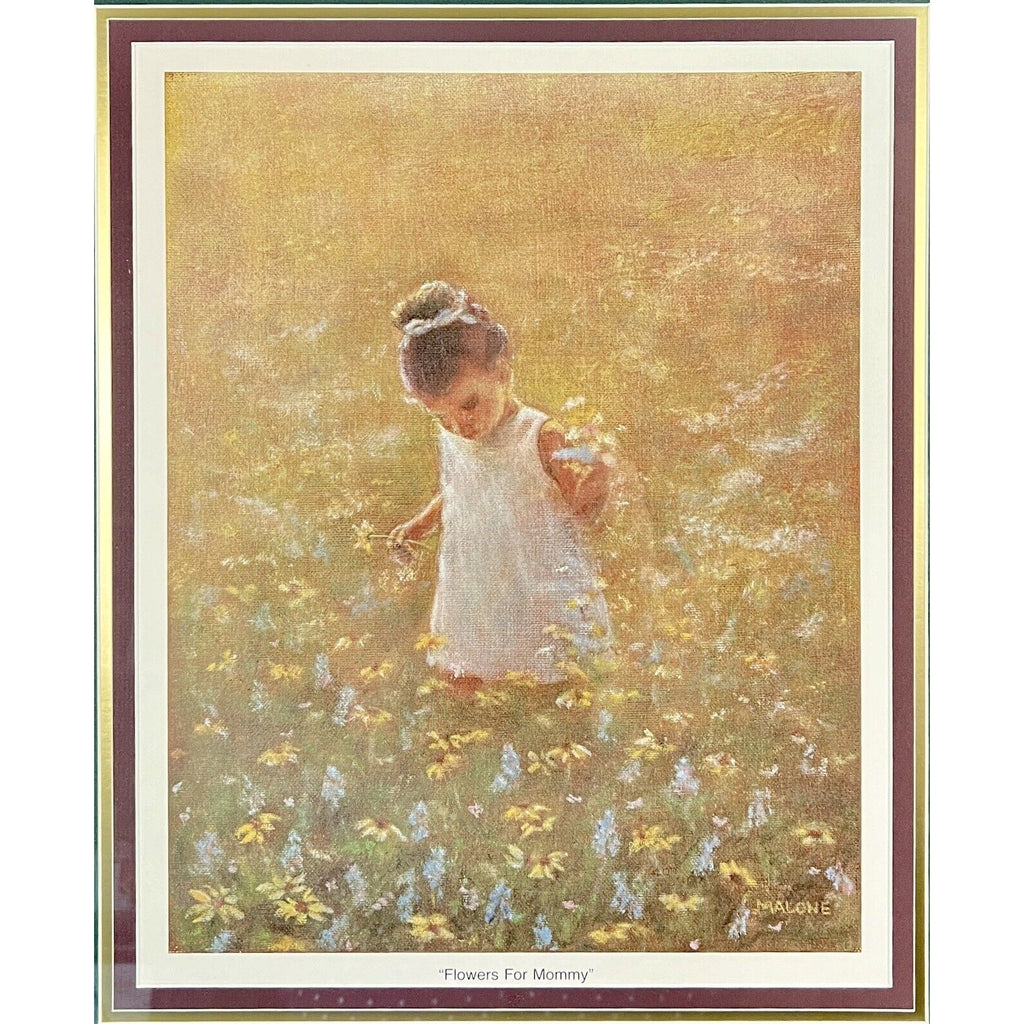 Bettye Malone Flowers For Mommy Framed Impressionist Art Print