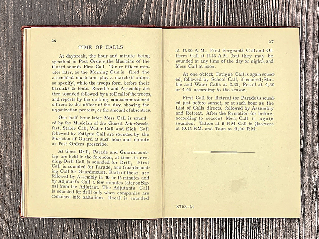 Antique Military Books: "Armament and History" & "Complete Instructive Manual for the Bugle, Trumpet, and Drum"