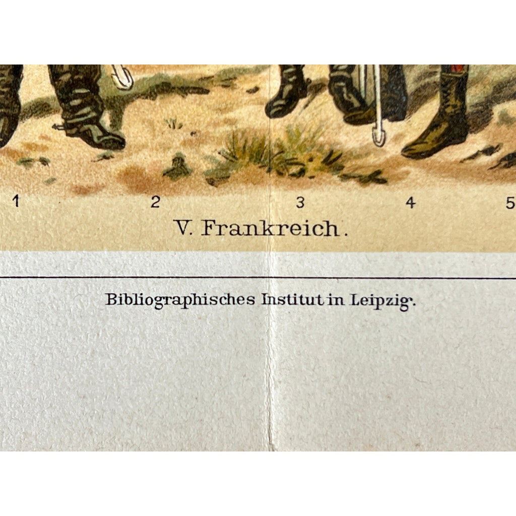 Vintage Military Uniform Prints Set of 3 Kaiserlicher Herald Artillerie