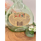 Vintage French Wine Green Glass Bottle Table Lamp