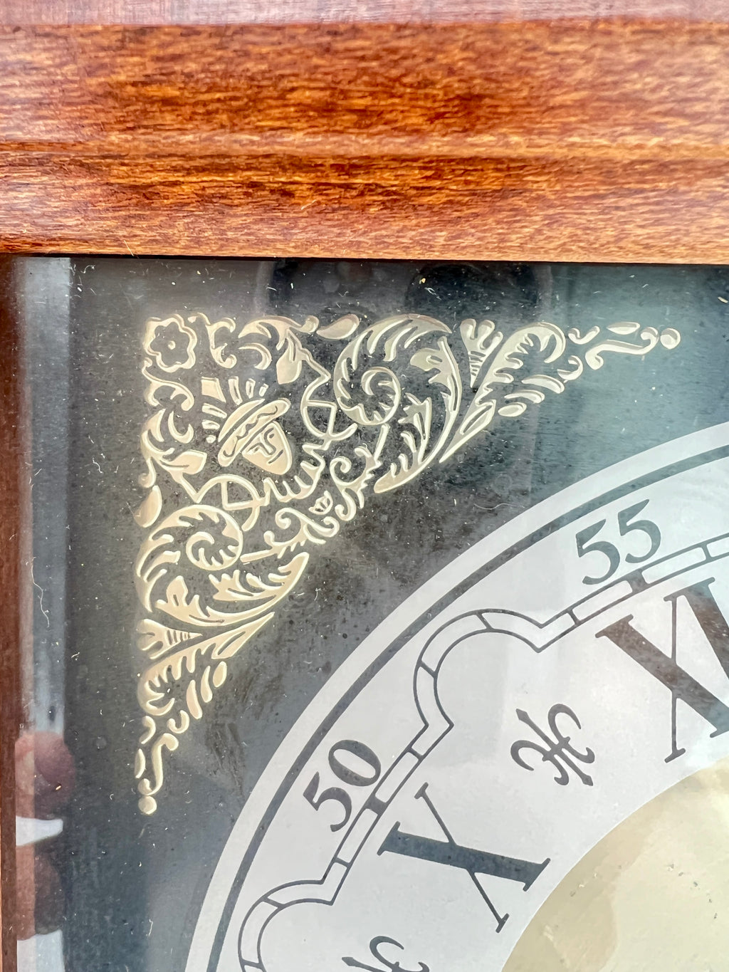 Bulova Vintage Wooden Mantle Clock
