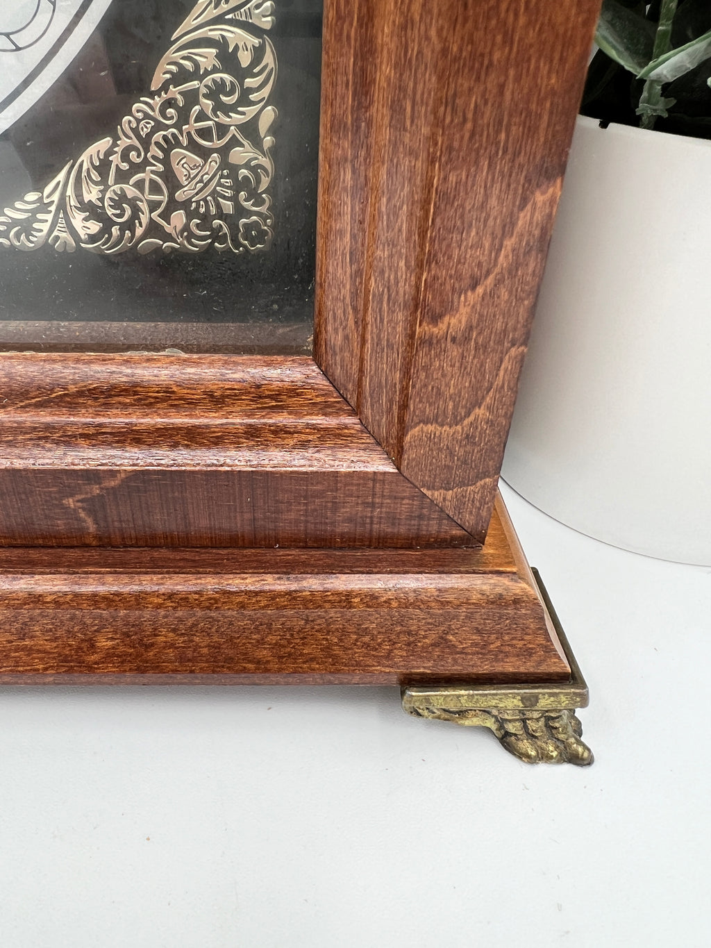 Bulova Vintage Wooden Mantle Clock