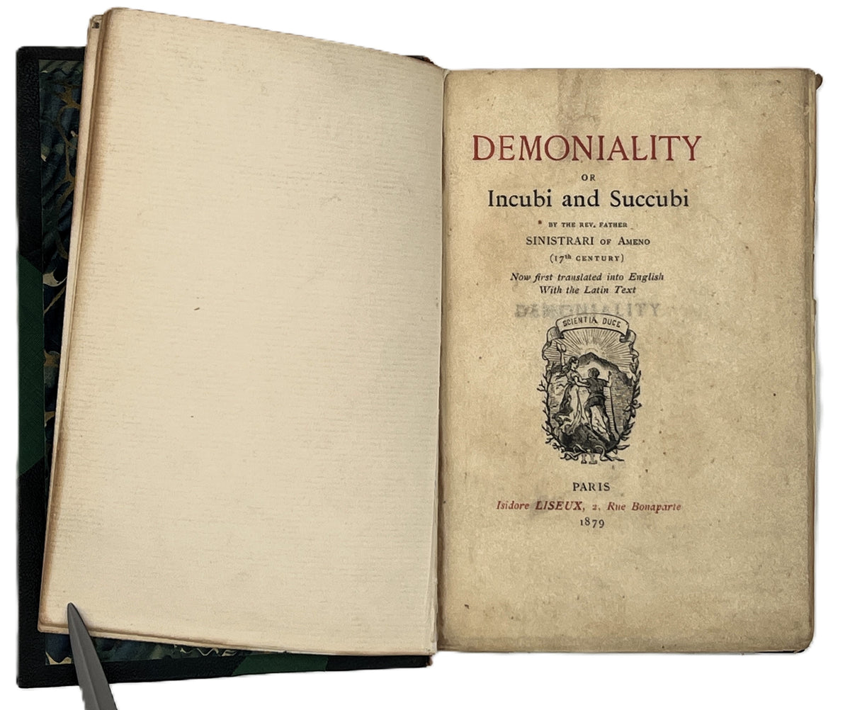 Demoniality or Incubi and Succubi - Rare 1879 English Translation