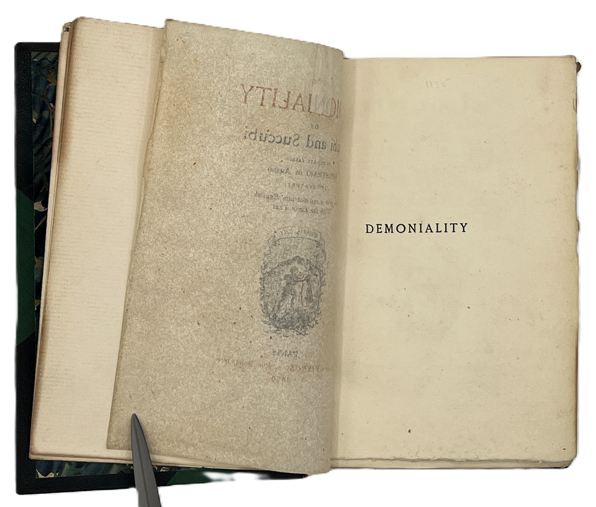 Demoniality or Incubi and Succubi - Rare 1879 English Translation
