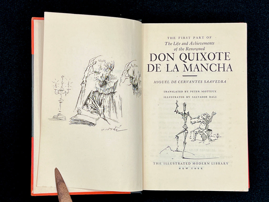 Don Quixote De La Mancha, Cervantes Saavedra, 1946, The Illustrated Modern Library) Illustrated by Salvador Dali, 1st Edition