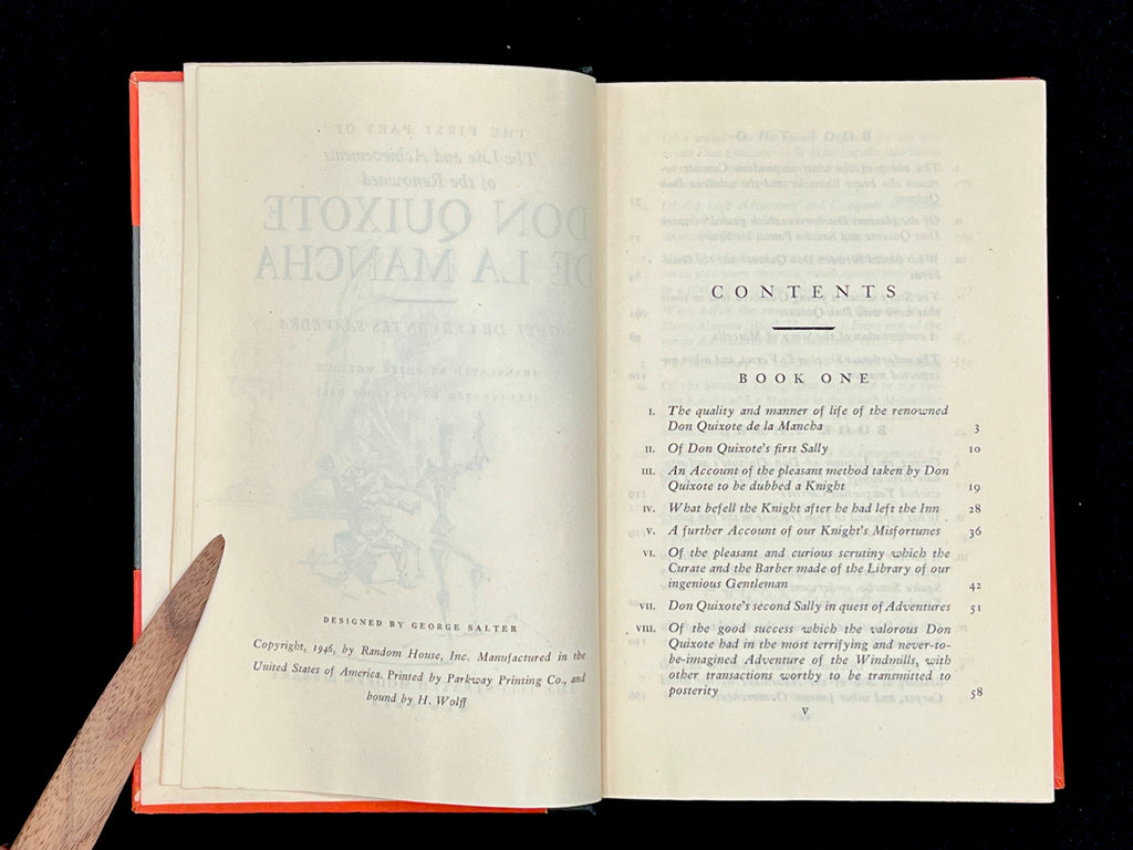 Don Quixote De La Mancha, Cervantes Saavedra, 1946, The Illustrated Modern Library) Illustrated by Salvador Dali, 1st Edition