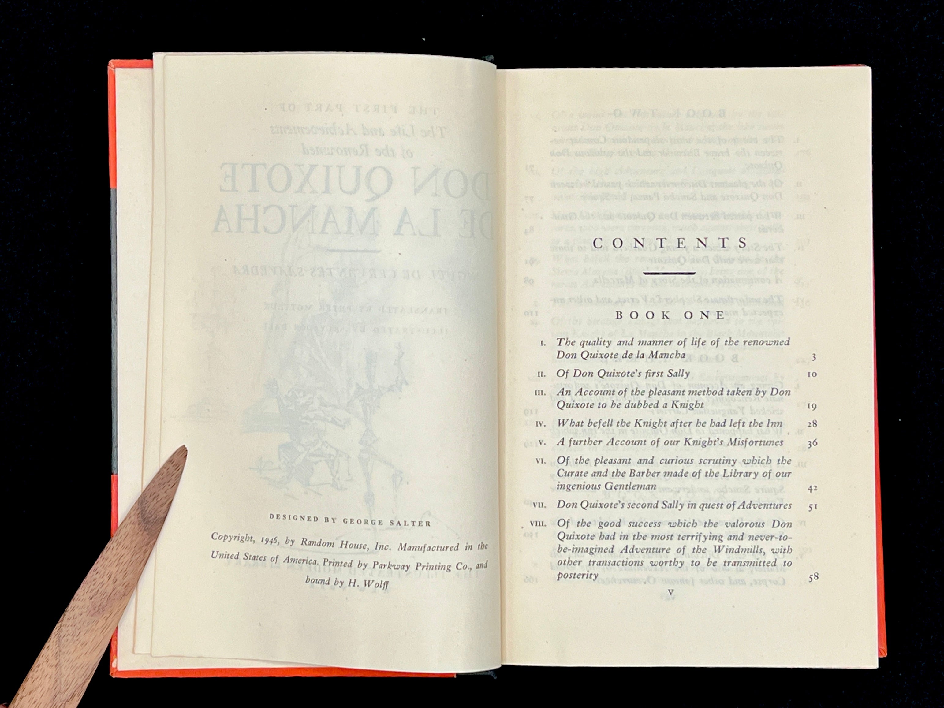 Don Quixote De La Mancha, Cervantes Saavedra, 1946, The Illustrated Modern Library) Illustrated by Salvador Dali, 1st Edition