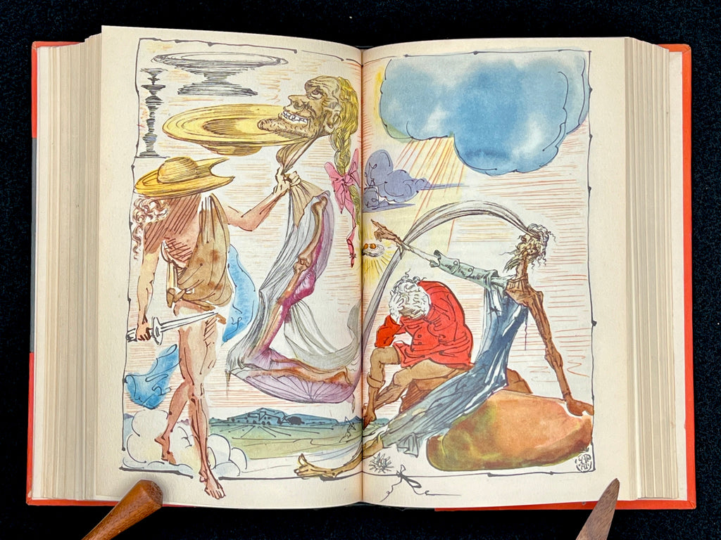 Don Quixote De La Mancha, Cervantes Saavedra, 1946, The Illustrated Modern Library) Illustrated by Salvador Dali, 1st Edition