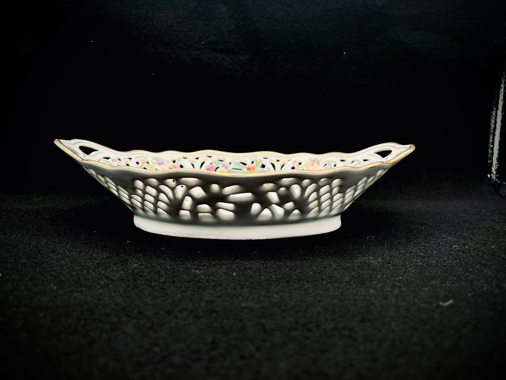 Dresden Schumann Floral Dish