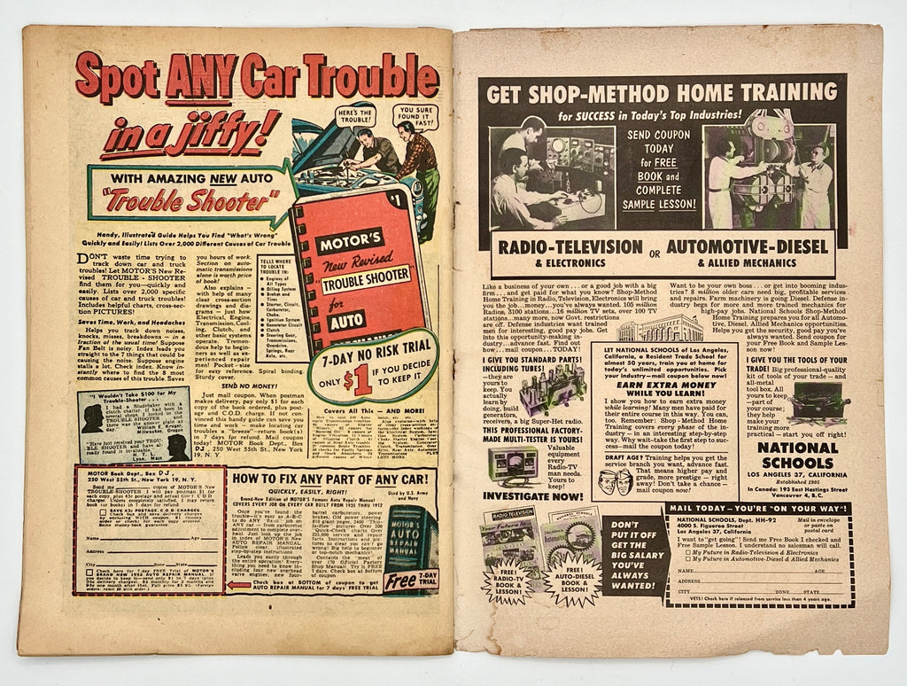 EERIE #10 (Dec 1952) VG - Avon Pre-Code Golden Age Horror Terror