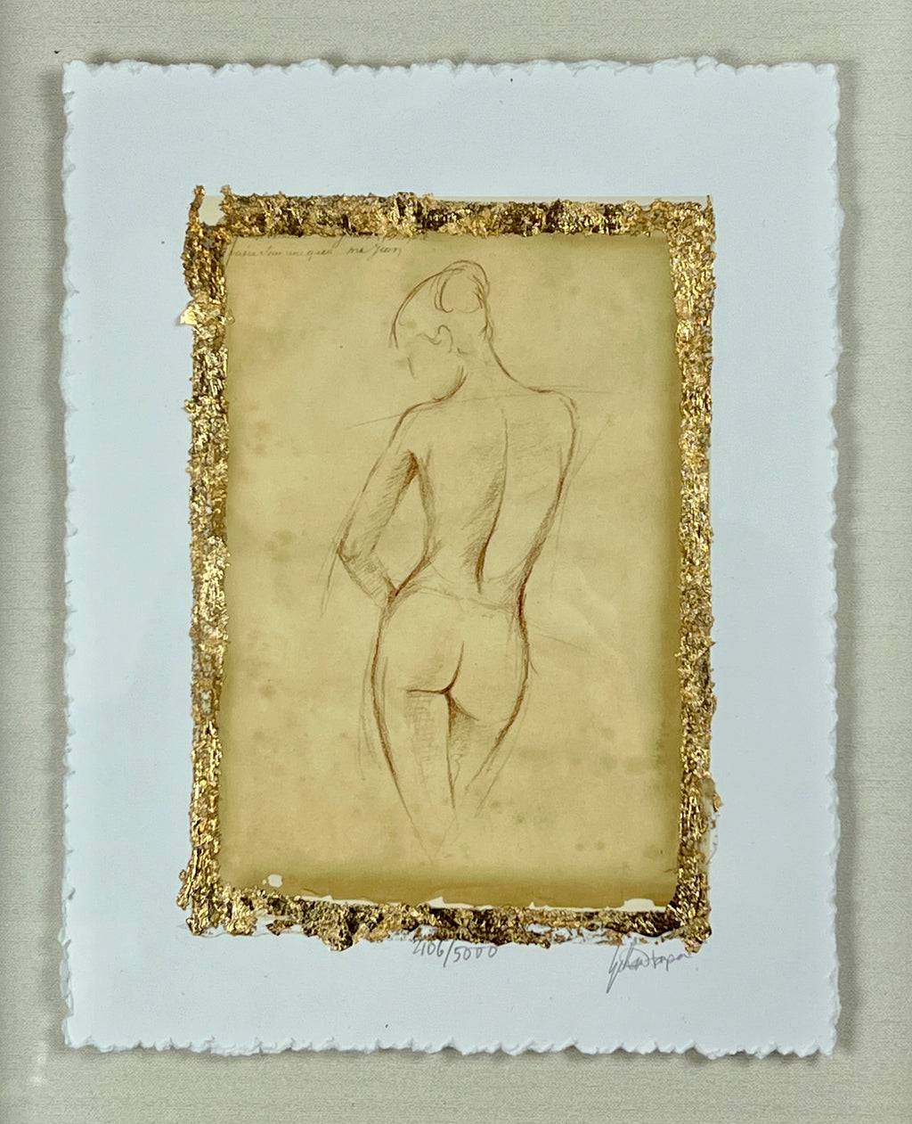 Ethan Harper Framed Figure Study I & II Framed Prints- Signed and Numbered