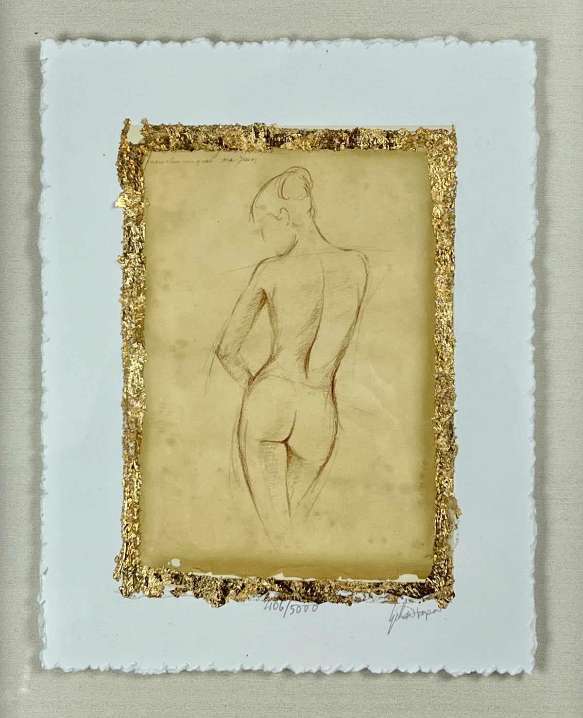 Ethan Harper Framed Figure Study I & II Framed Prints- Signed and Numbered