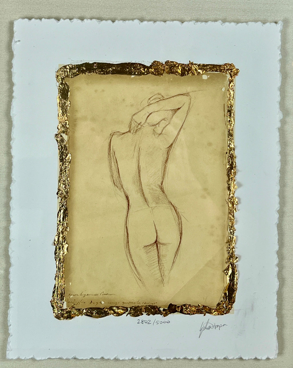 Ethan Harper Framed Figure Study I & II Framed Prints- Signed and Numbered