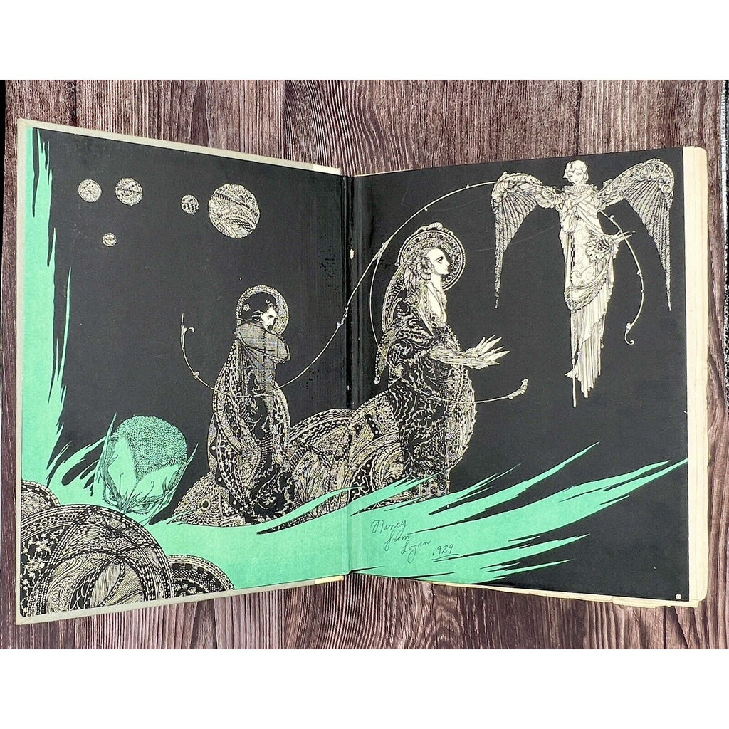 Faust by Goethe, 1925 illustrated edition by Harry Clarke, signed, limited edition with color illustrations.