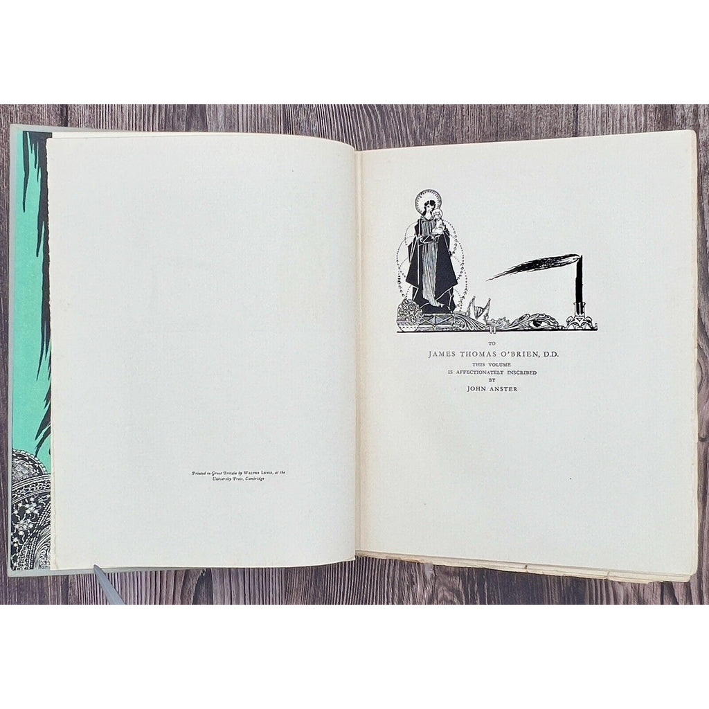 Faust by Goethe, 1925 illustrated edition with Harry Clarke illustrations, inscribed by John Anster.