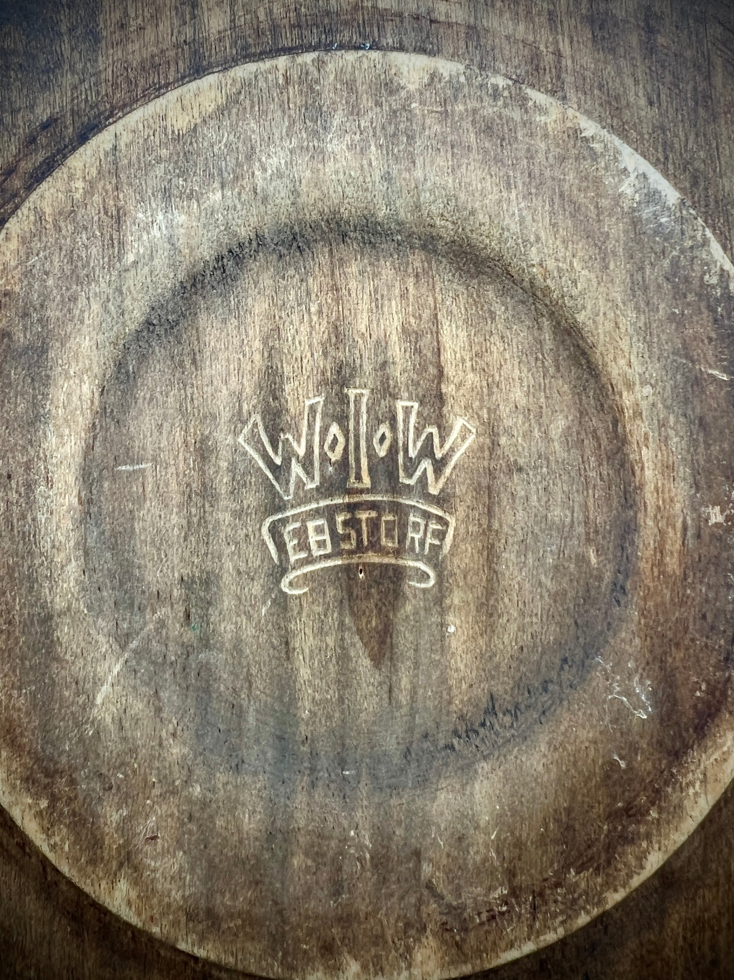 German "Daily Bread" Wood Bowl