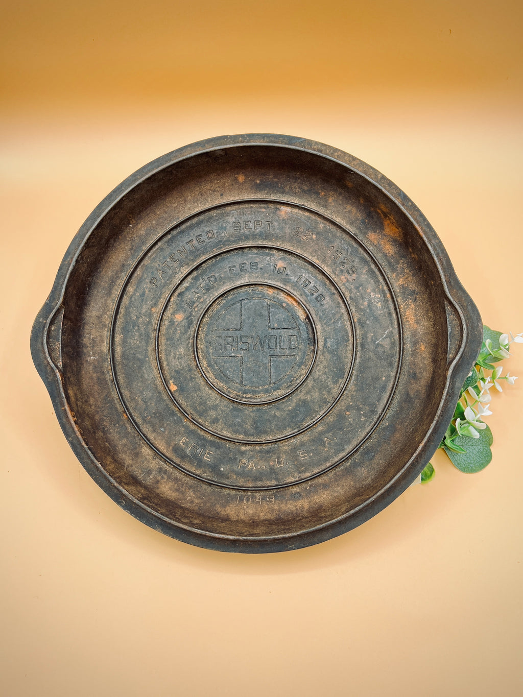 Griswold #9 Self-Basting Cast Iron Lid