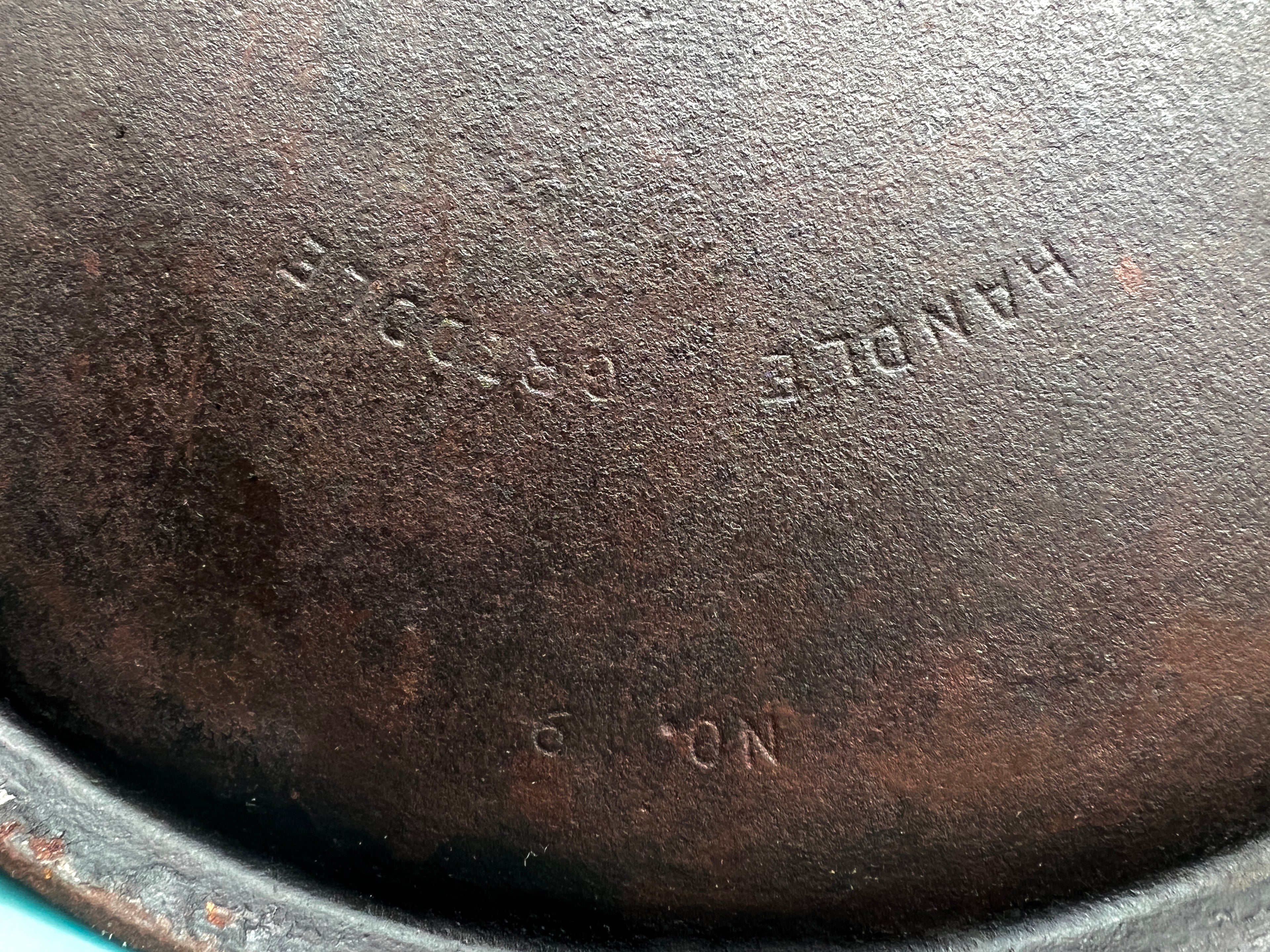 Griswold No. 9 Handle Griddle 609 H - Antique Cast Iron Cookware - Collectible Kitchenware