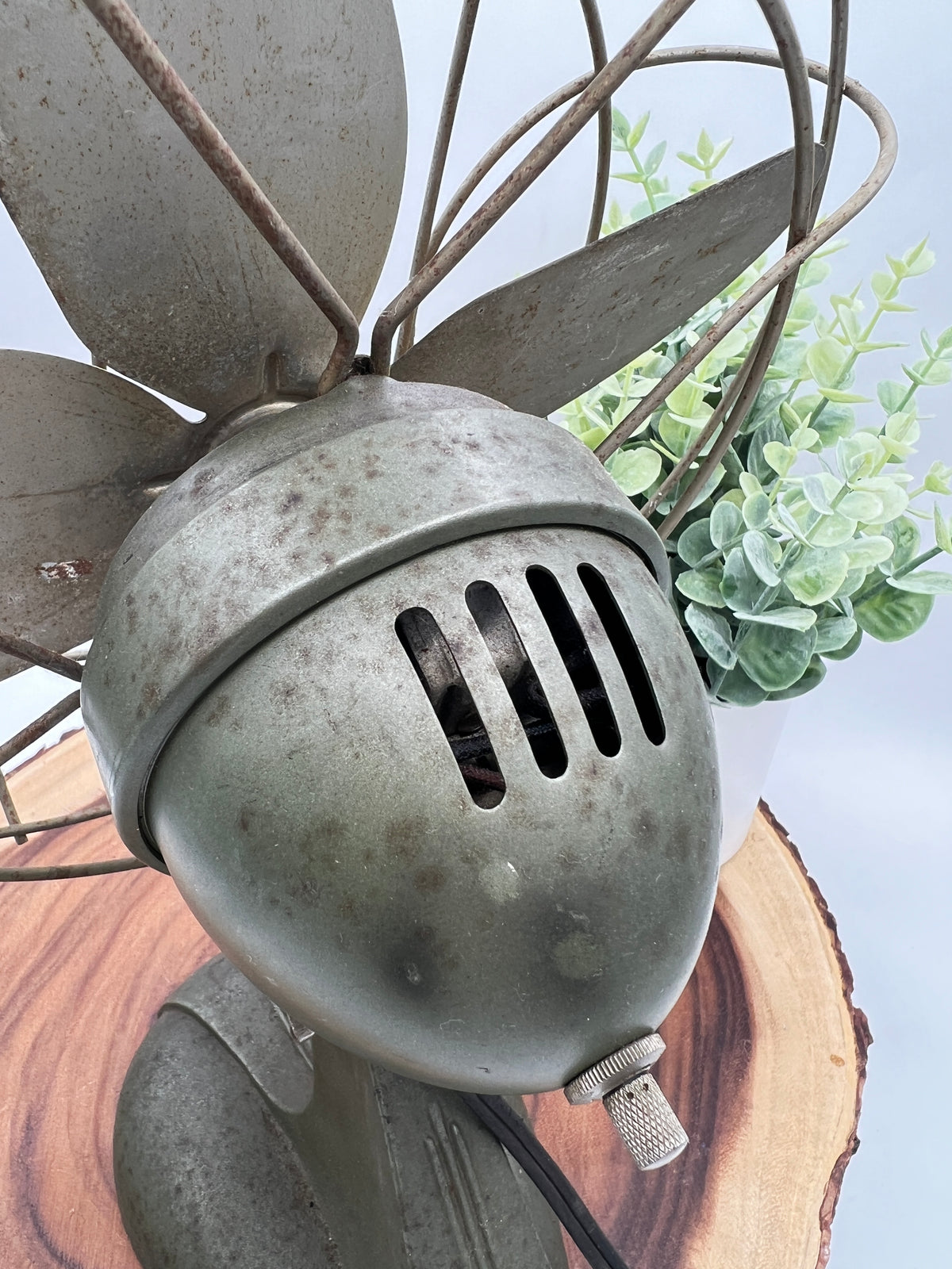 Handy Breeze 1940s Asur Tilting Fan Chicago Electric Mfg-AS IS