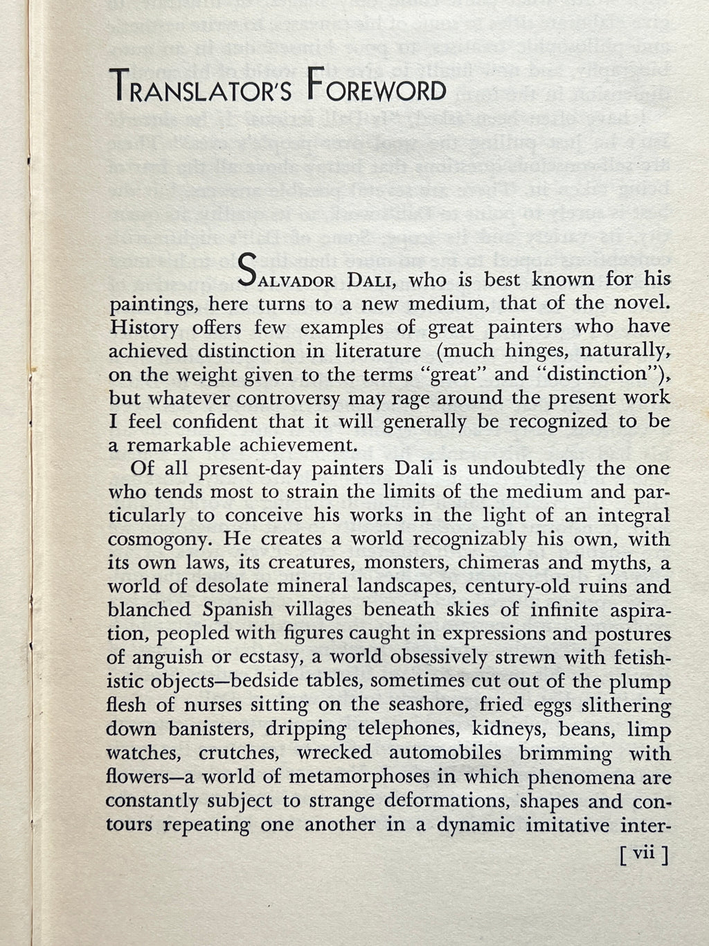Hidden Faces by Salvador Dali, 1st Edition 1944