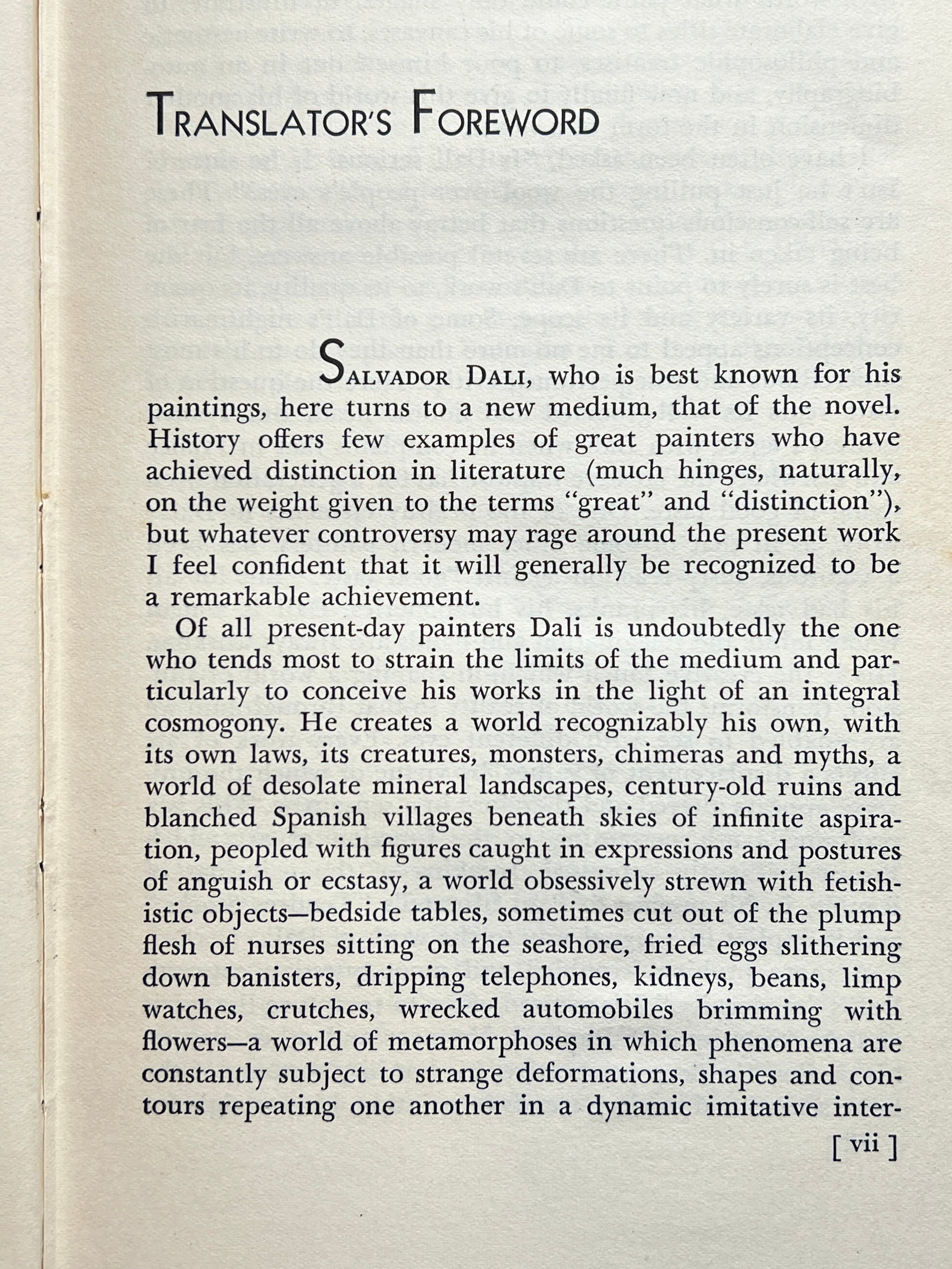 Hidden Faces by Salvador Dali, 1st Edition 1944