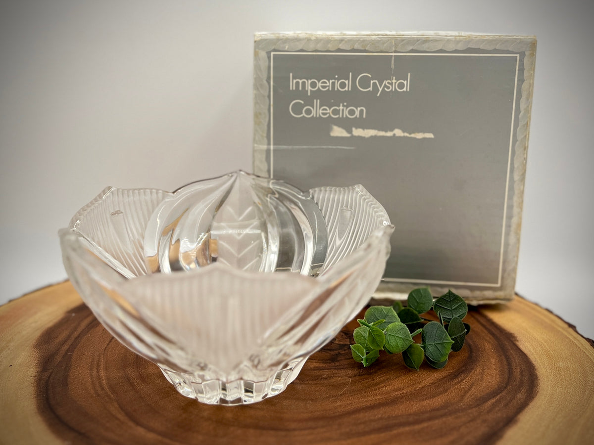 Imperial Monte Carlo 24% Lead Crystal 7" Bowl