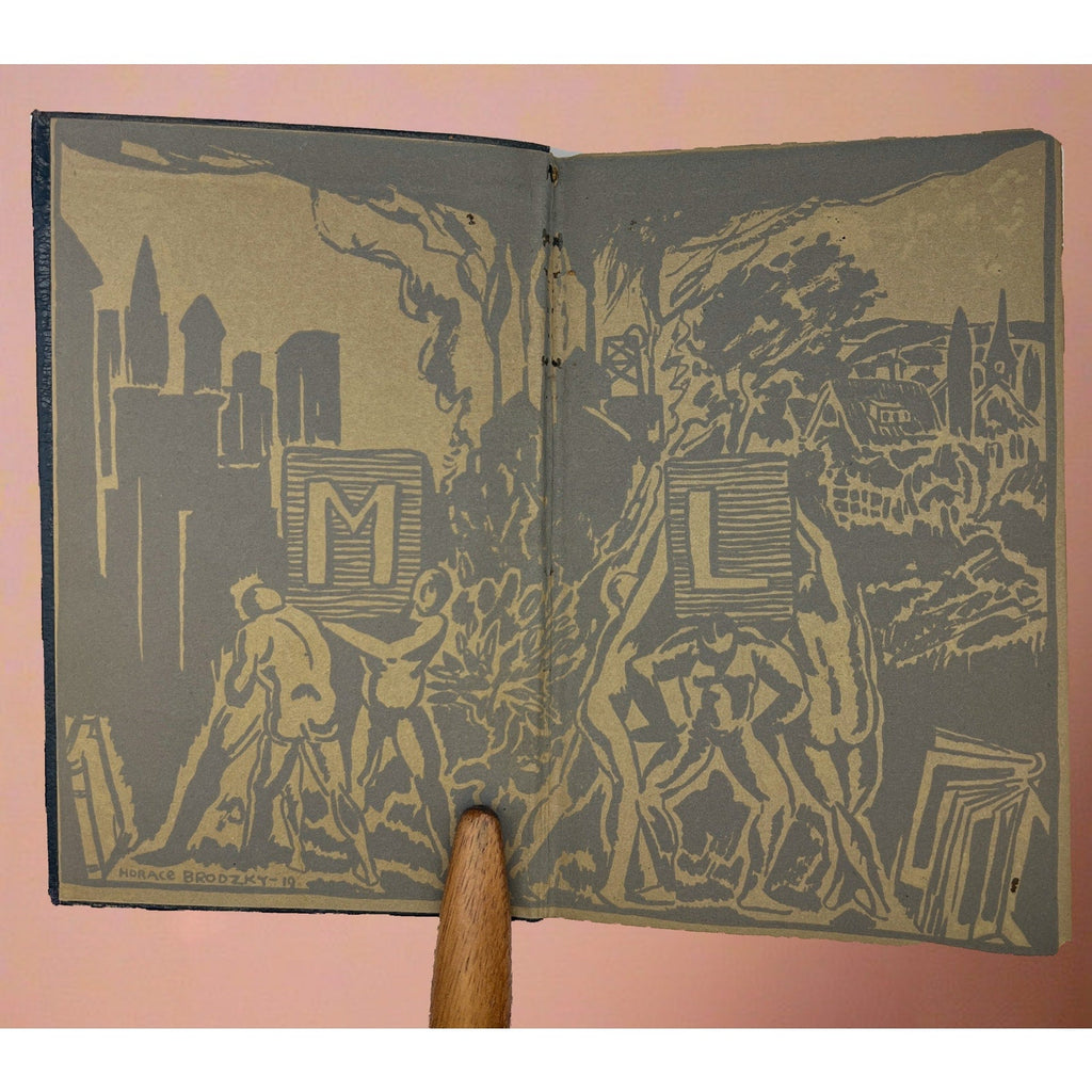 A vintage black leatherette bound book titled Baudelaire His Prose and Poetry from the Modern Library against a soft background. - Photo 3