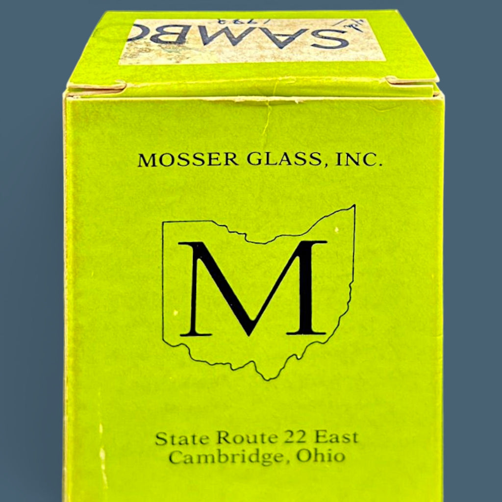 Vintage 1982 Mosser Glass Cambo the clown figurine from Clown Alley series with original box. - Photo 2