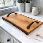 Artisan Hills Mills Creations Live Edge Cherry Serving Tray