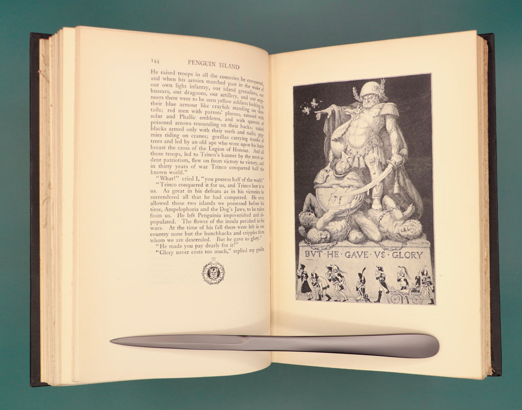 Penguin Island, by Anatole France, 1929 Illustrated Edition