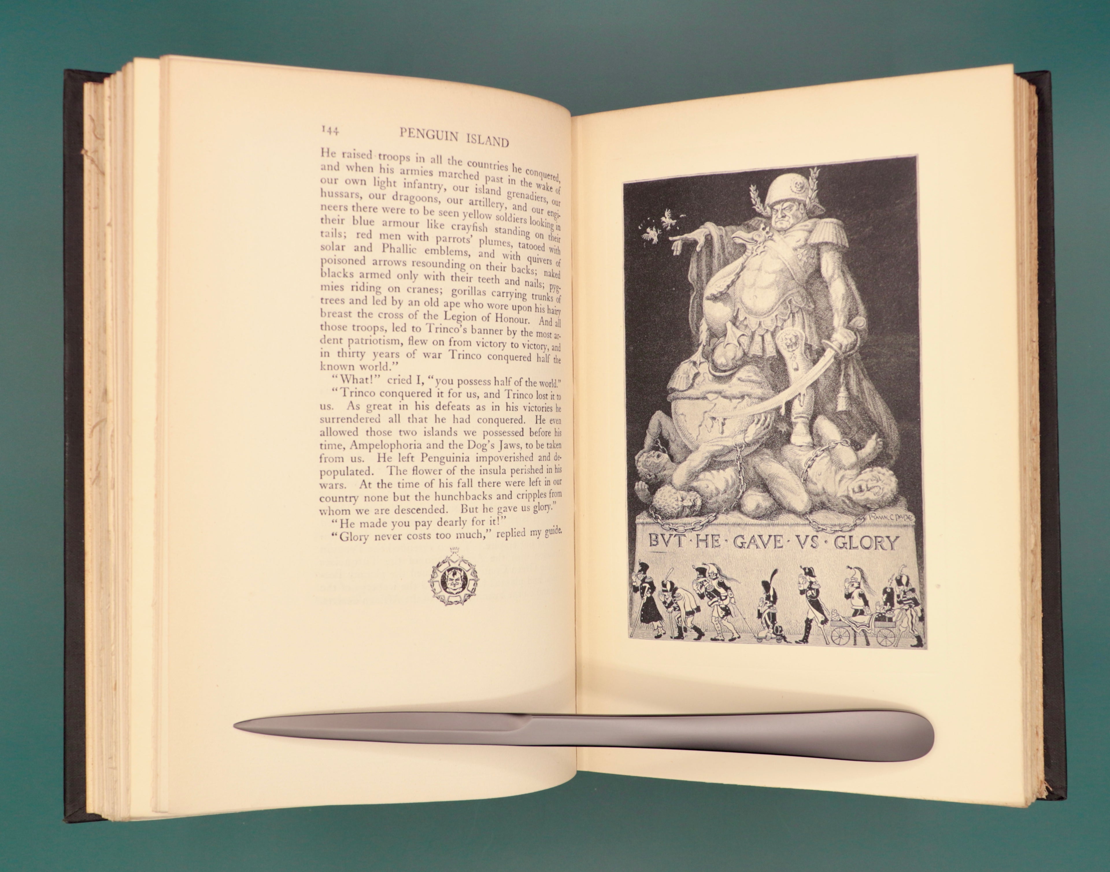 Penguin Island, by Anatole France, 1929 Illustrated Edition