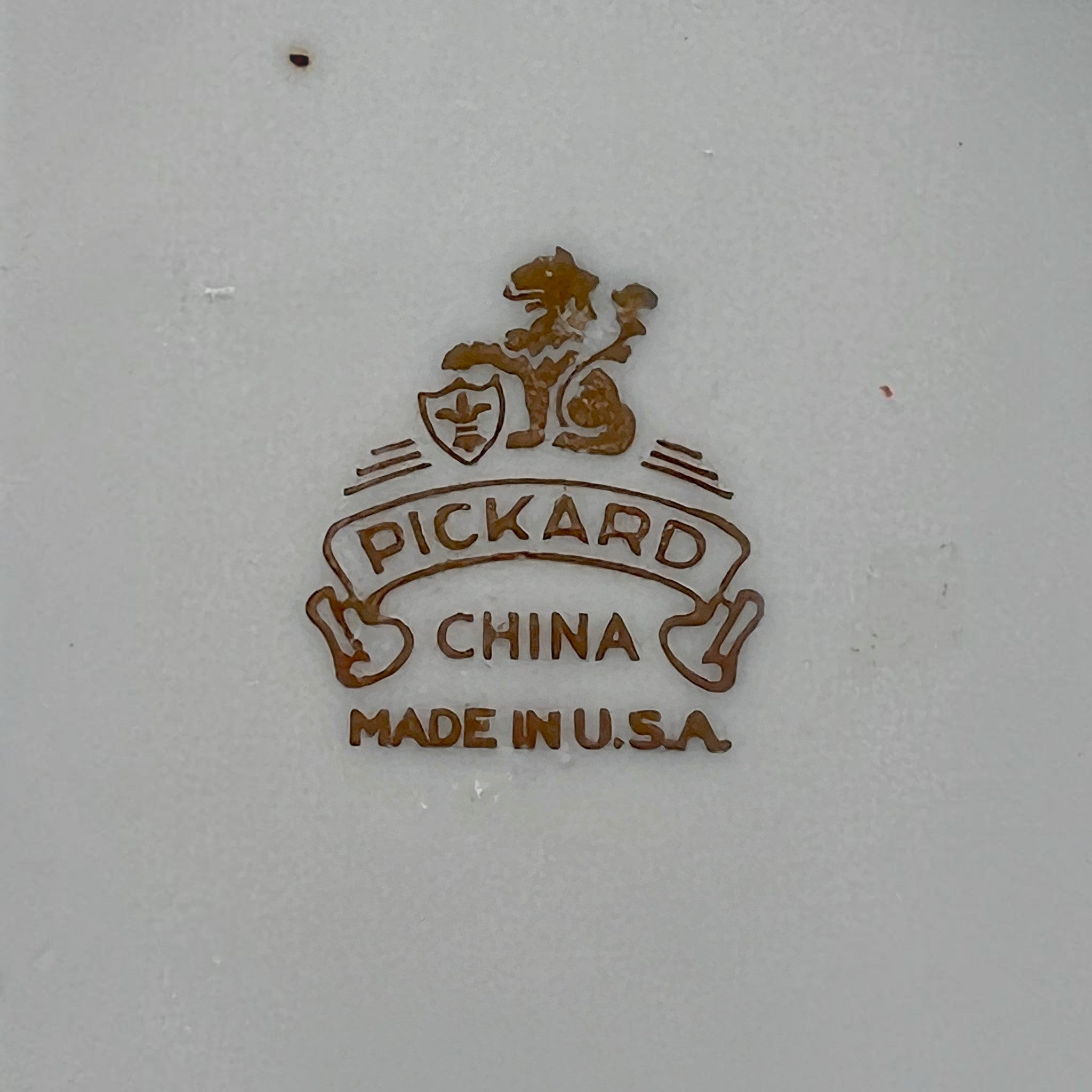 A porcelain Pickard china Sweet Pea vase trimed in 24K gold - Photo 9