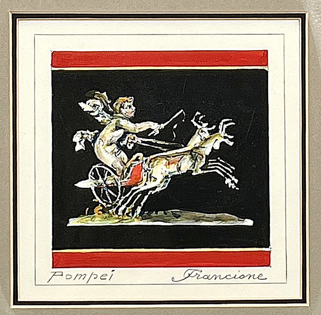 Pompei Watercolor by Antonio Francione