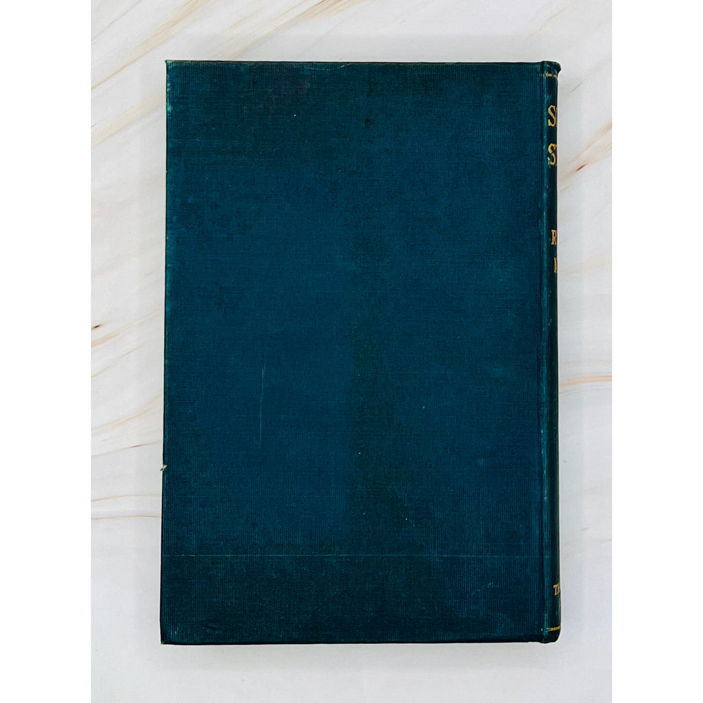 Antique blue hardcover edition of Soldier Stories by Rudyard Kipling (1897), gilt-spined.