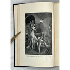 Antique Kipling Soldier Stories (1897 reprint) hardcover with gilt-stamped soldiers and exotic wildlife artwork.